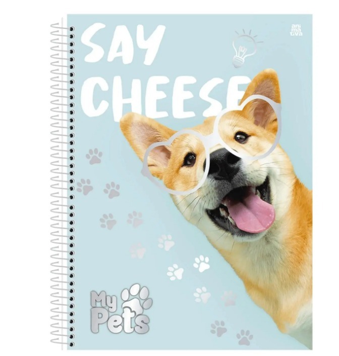CADERNO 1X1 C.D. MY PETS